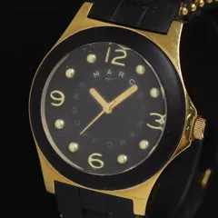 稼働 マークバイマークジェイコブス MBM2540 QZ 黒文字盤 レディース腕時計 KRH 2000000 NSK