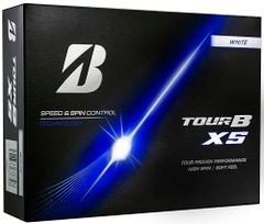 Brand new BRIDGESTONE TOUR B XS golf balls, 2026 model, 12 balls per pack, white (S6WXJ).