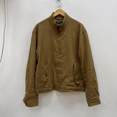 ポロラルフローレン リネンブレンド ヘリンボーン ツイル ジャケット スウィングトップ 現行 QRタグ メンズ M ISItems【USED】【古着】【中古】50154966