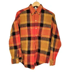 ケニントン kennington L/Sボタンダウンチェックシャツ メンズ JPN：M 