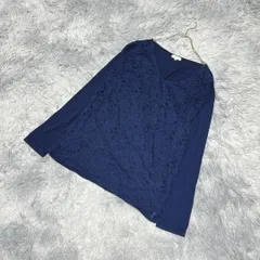 【良品】HUSHUSH ハッシュアッシュ 長袖カットソー 花柄レース (3) 上品 大人カワイイ
