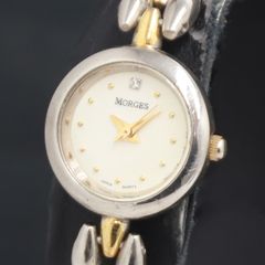 稼働品 NOJESS ノジェス ジュエリーウォッチ シェル文字盤 ゴールド 箱