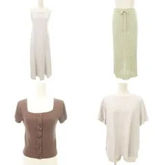 グレイル GRL 他 Mサイズ 4点セット おまとめ ワンピース スカート トップス マルチカラー