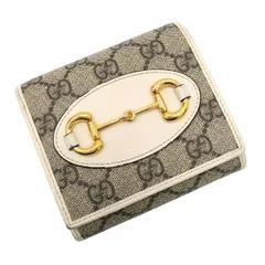 グッチ GGスプリーム･ホースビット･コンパクトウォレット  621891【Bランク】【中古】