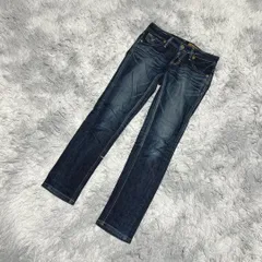 【良品】SOMETHING ストレートデニムパンツ (27 )アメカジ 一点もの