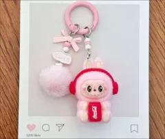 コカコーラ ラブブ キーホルダー 新品 1セット 2個