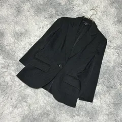 【美品】krone スーツ上着 ストライプ柄 (11) オフィス 冠婚葬祭