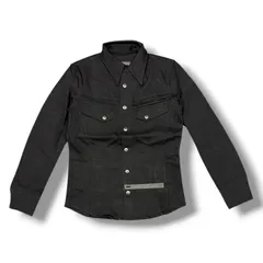 未使用 ISAMUKATAYAMA BACKLASH denim shirt デニムシャツ 長袖シャツ イサムカタヤマバックラッシュ AL1868-02 ブラック S （99729A）のサムネイル