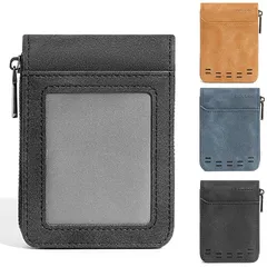 【新品】 [RenLianyi] カードケース メンズ 大容量 11枚のカードポケット 名刺入れ PU 合成革 軽量 シンプル おしゃれ ポイントカード 免許証 IC IDカード クレジットカード入れ 人気 定期入れ パスケース ビジネス 父の日 贈り物  1