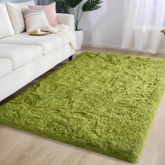 IKEA HAMPEN 芝生シャギーラグ 133cm×195cm グリーン - メルカリ