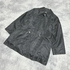 【美品】LAUTREAMONT ナイロンジップアップコート 日本製 (2) 防寒