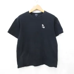 パーリーゲイツ PEARLY GATES ゴルフ スポーツウエア Tシャツ 2024年モデル 半袖 丸首 厚手 ワッペン 紺 ネイビー 4