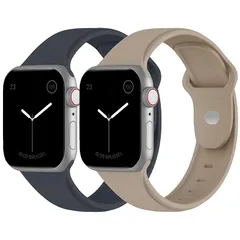 コンパチブル Apple Watch バンド 41mm 40mm 38mm 42mm アップルウォッチ バンド シリコン製 スポーツバンド iwatch Series 11/10/9/8/7/SE/6/5/4/3/2/1 交換ベルト 通気 柔らかい 防水  1