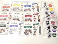 新品未開封 Snow Man 1st Anniversary 缶バッジセット & ステッカー 全種 各9点 計18点セット　岩本照/宮舘涼太/深澤辰哉/渡辺翔太/佐久間大介/阿部亮平/目黒蓮/ラウール/向井康二