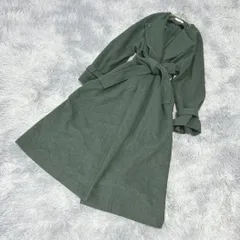 【美品】MURUA ロングガウンコート ベルト付き (M) 大人カワイイ 上品