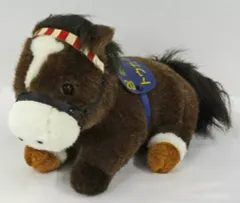【中古】ぬいぐるみ トウカイテイオー ぬいぐるみ(S) 第58回日本ダービーのサムネイル
