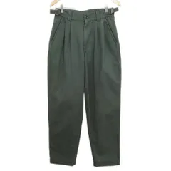 マーガレットハウエル MHL. 596-3240508 タックパンツ チノパン ワイド S チャコール系のサムネイル