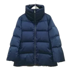 ユニクロ UNIQLO ＋J 211-443929 ダウン ボリューム ジャケット ダウンジャケット 美品 S ネイビー