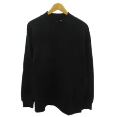 グラウンドワイ ヨウジヤマモト GroundY Tシャツ モックネック ロゴ バックプリント 長袖 3 黒 ブラック GI-T40-050 0211 ■MNK5のサムネイル