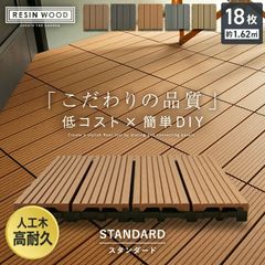 未使用品】アイウッドパネル 人工木 ジョイント式 28枚セット
