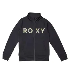 新品 ボタニカル柄 スタンドジップアップ ガールズ ラッシュガード TLY241108 BLK 130