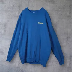 BARNEYS NEW YORK Logo Sweat Shirt Royal Blue XL size バーニーズニューヨーク ロゴ スウェット ロイヤルブルー XLサイズ相当 近現代 2010s-2020sのサムネイル