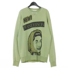 ジェイダブリューアンダーソン JWアンダーソン J.W.ANDERSON 23SS グラフィックプリント スウェット トレーナー 長袖 M グリーン 緑 JW0045PG0976155のサムネイル