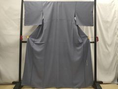 平和屋着物■伝統工芸師　服部光擴　江戸小紋　鮫小紋柄　正絹　逸品　AABG8142sx