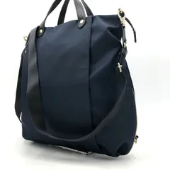 ラシット russet 2WAY トート ショルダーバッグ ナイロン ネイビー