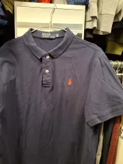 ポロラルフローレン ネイビー 半袖 ポロシャツ 3XL