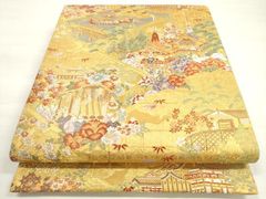 平和屋本店○最高級 中国三大刺繍 相良刺繍 総刺繍 袋帯 200万粒 総
