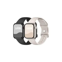 コンパチブル Apple Watch バンド 41mm 40mm 38mm 42mm アップルウォッチ バンド シリコン製 スポーツバンド iwatch Series 11/10/9/8/7/SE/6/5/4/3/2/1 交換ベルト 通気 柔らかい 防水  1