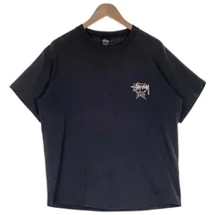 80's 90's STUSSY ステューシー WORLD TRIBE 半袖 Tシャツ ブラック USA製 Size XL