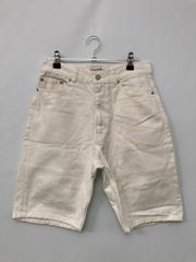 BAYFLOW ベイフロー デニムパンツ 2 アイボリー ハーフ・ひざ丈 無地 スタンダード レギュラー リジッド・ワンウォッシュ