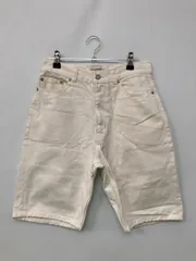 BAYFLOW ベイフロー デニムパンツ 2 アイボリー ハーフ・ひざ丈 無地 スタンダード レギュラー リジッド・ワンウォッシュ