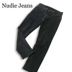 イタリア製★ Nudie Jeans ヌーディージーンズ 【THIN FINN】 ストレッチ スリム デニム パンツ ジーンズ Sz.34 メンズ