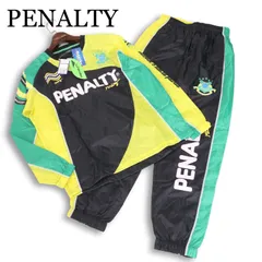 未使用★ PENALTY ペナルティ ハイスピステスーツ★ ピステ 上下セット サッカー フットサル ウェア Sz.S メンズ