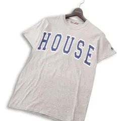 is-ness イズネス 春夏 HOUSE プリント★ 半袖 Tシャツ カットソー Sz.S メンズ グレー 日本製のサムネイル