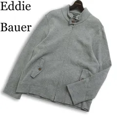Eddie Bauer エディーバウアー 通年 スイングトップ★ ジップ ブルゾン ジャケット Sz.M メンズ 灰 グレー アウトドア