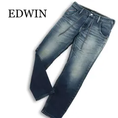 EDWIN エドウィン ER207 ジャージーズ★ ストレッチ USED加工 イージー デニム パンツ ジーンズ Sz.M メンズ 日本製