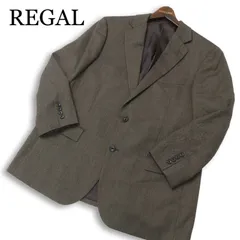 REGAL リーガル 通年 総裏★ ヘリンボーン テーラード ジャケット Sz.100BE6 メンズ