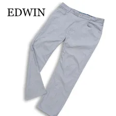 EDWIN エドウィン ER233C【ジャージーズ】 ストレッチ テーパード パンツ Sz.2L メンズ グレー 大きいサイズ 特大 日本製