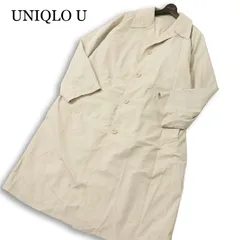 UNIQLO U ユニクロ ユー ルメール 通年★ オーバーサイズ ナイロン トレンチ コート Sz.L メンズ