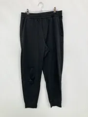 UNIQLO ユニクロ スウェットパンツ M ブラック 無地 スタンダード レギュラー ウエストゴム・紐