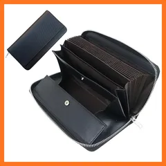 【新品】 [jxleichi] 財布 メンズ 長財布 さいふ 牛革 大容量 25枚カード収納可能 ラウンドファスナー カードケース 本革 スキミング防止 磁気防止 お札入れ 小銭入れ 多機能軽量 防水 男女兼用一流の財布職人が作る 財布20*10.8*2. 1