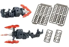 【新品】プラモデル ヘヴィウェポンユニット65 デュアルスパイラルクラッシャーセット 「M.S.G モデリングサポートグッズ」 [MH65]