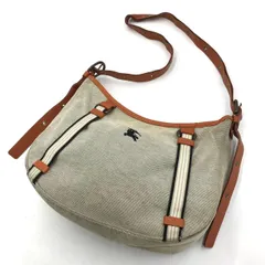 バーバリーブルーレーベル ショルダーバッグ ノバチェック 斜め掛け ベージュ