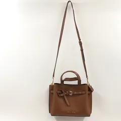 【現状渡し品】Michael Kors マイケルコース EMILIA 35F0GU5S5T エミリア サッチェルスモール 2Wayバッグ ショルダーバッグ ハンドバッグ カバン【188-260314-hn-04-fur】