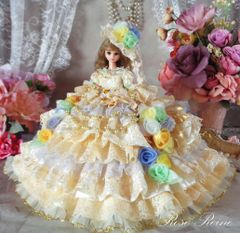 Nページ ロリータロマンス ジュリエットローズのドールドレス豪華5点セット メルカリ