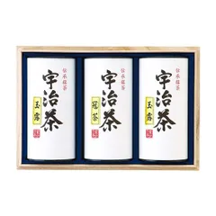 宇治銘茶詰合せ（木箱入）のサムネイル